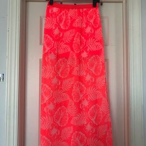 Patterned Hot Pink Skirt